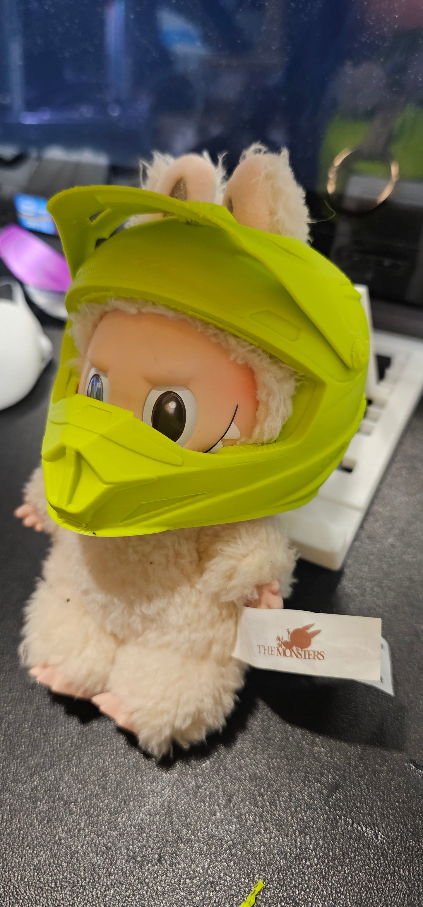 Off-road RZR Style Helmet for Labubu Doll