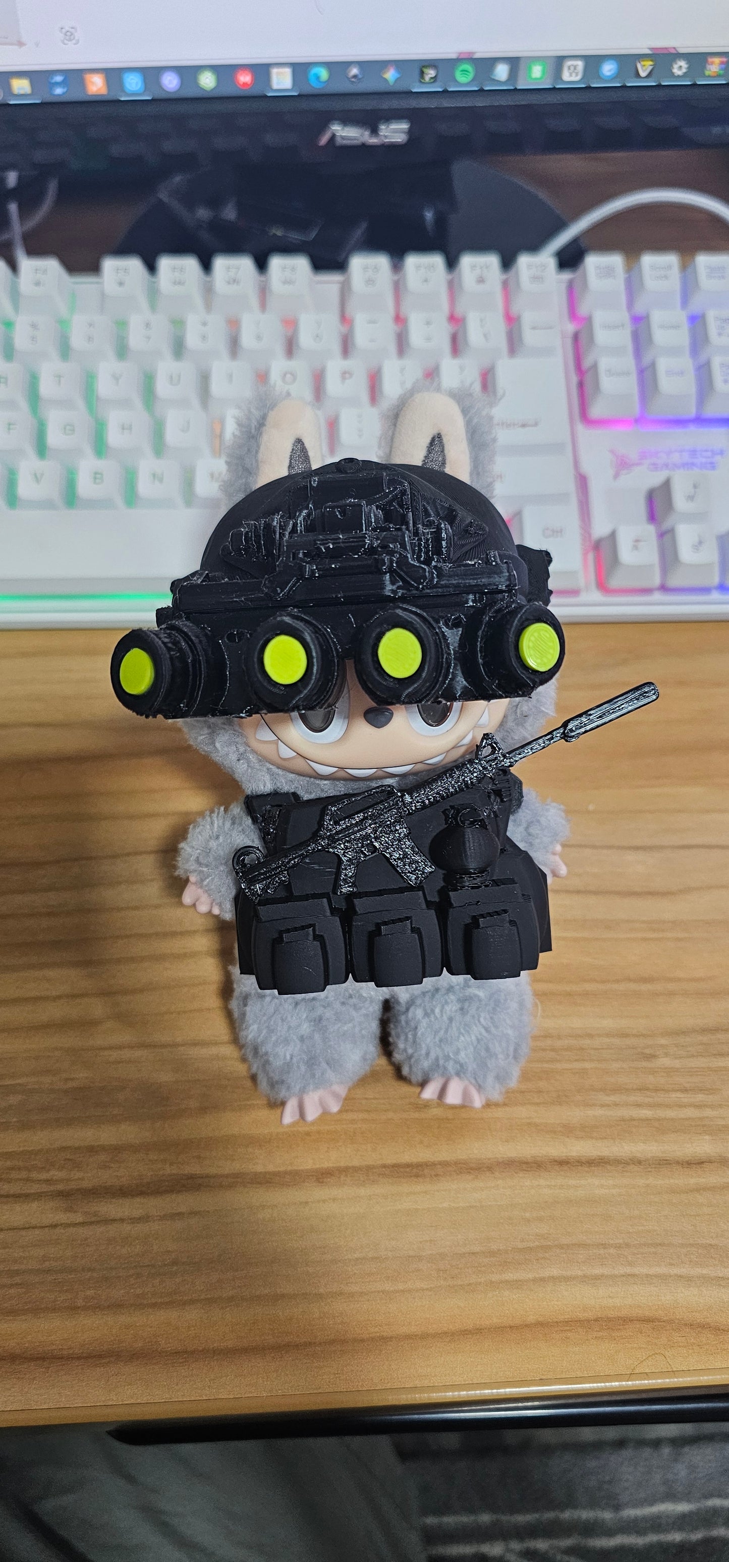 Black Ops Tactical Set with Night Vision Goggles