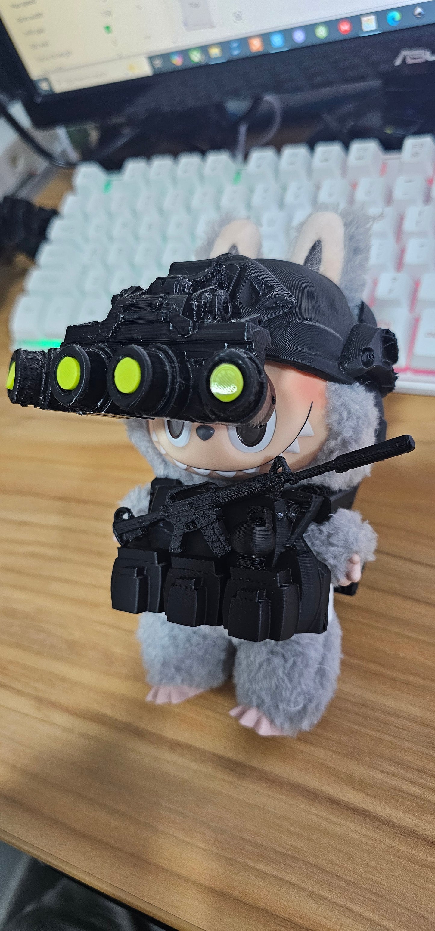 Black Ops Tactical Set with Night Vision Goggles